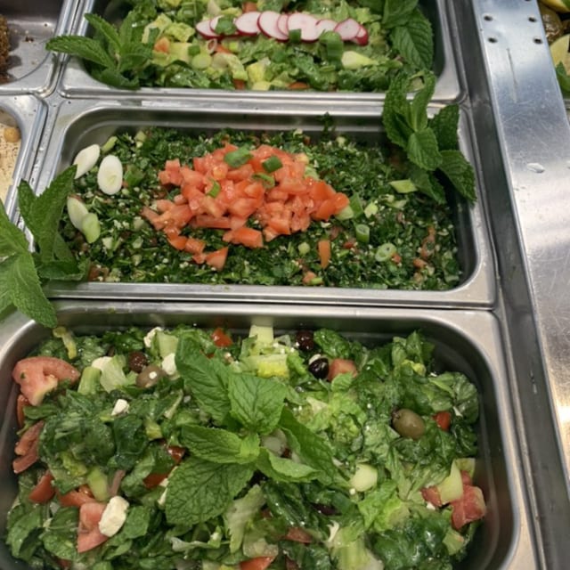 Fresh Salad without Meat.