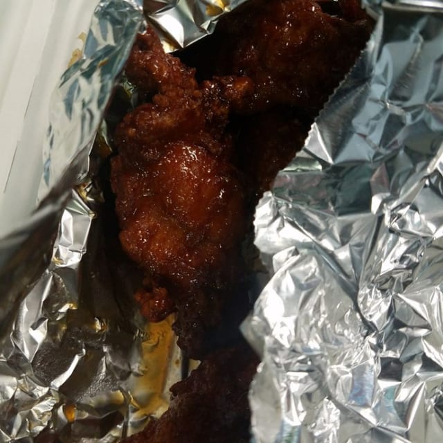 Wings with Sauce.
