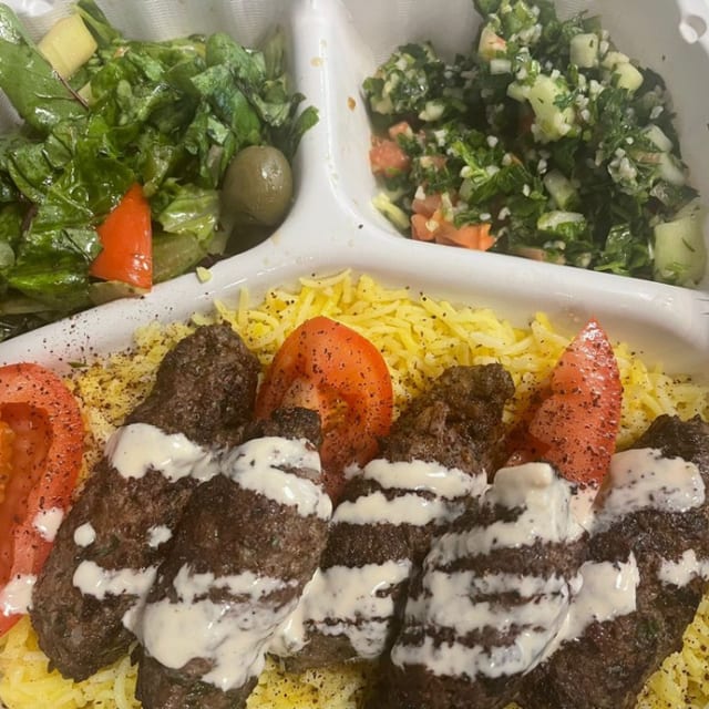 Kofta Platter.